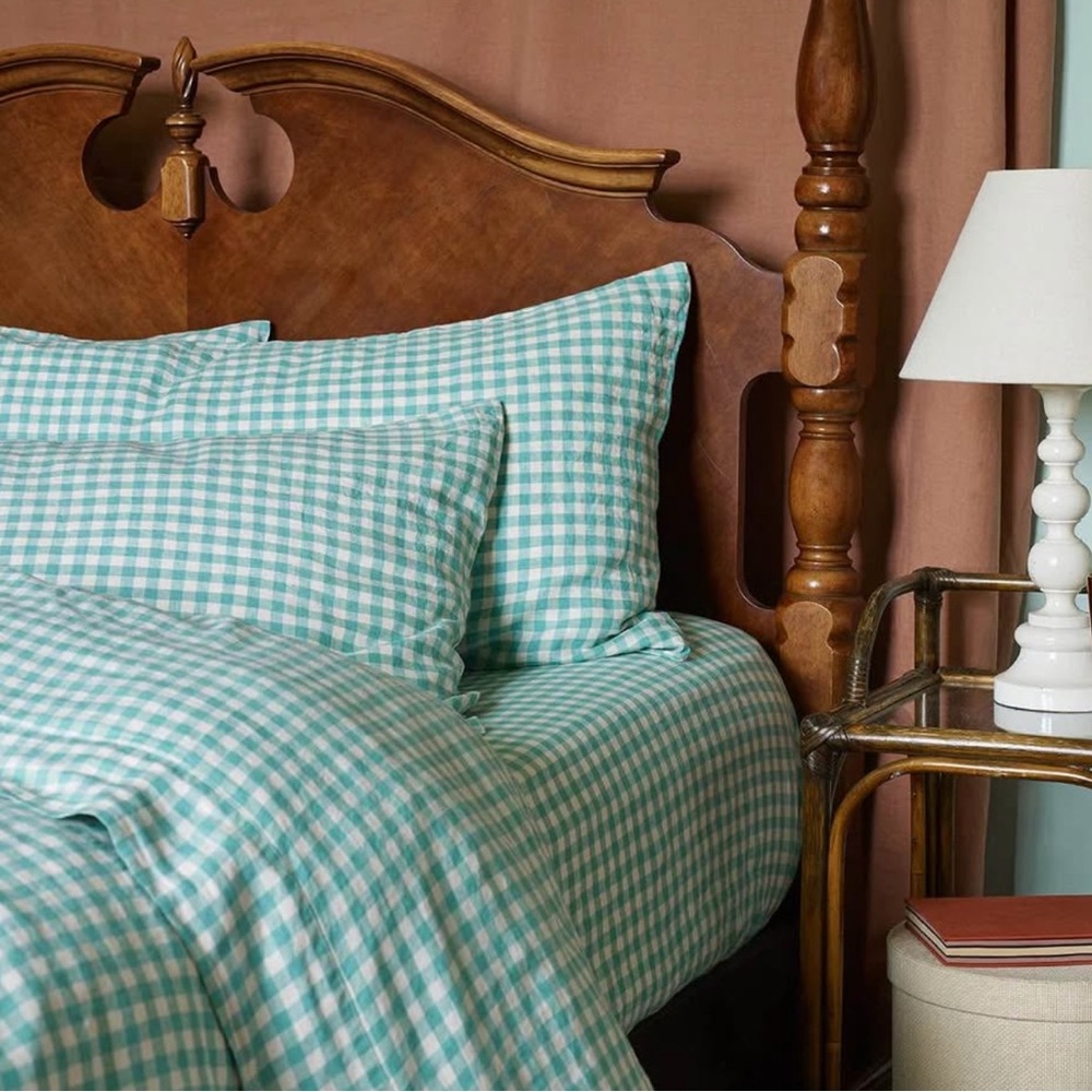 Piglet Pistachio Duvet Cover
